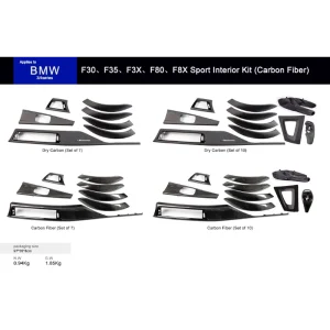 Sport interior kit(carbon fiber)f30 f35 f3x f80 f8x