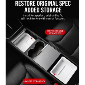 Tesla's Model Y/YL/3 Central Control Storage Box